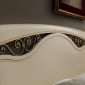 Кровать, изголовье с ковкой и изножьем Palazzo Ducale laccato