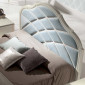 Кровать Valeria с мягким изголовьем "Paris"