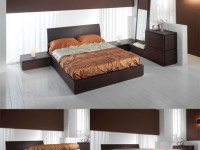 Кровать Mercantini материал Rovere Oak